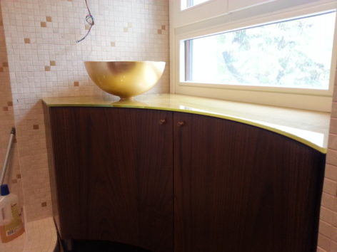 bagno curvo
